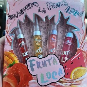 Fruta Loca Lip Gloss Set NWOT